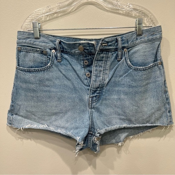 Madewell Pants - Madewell Relaxed Denim Shorts High Rise Women’s Size 29